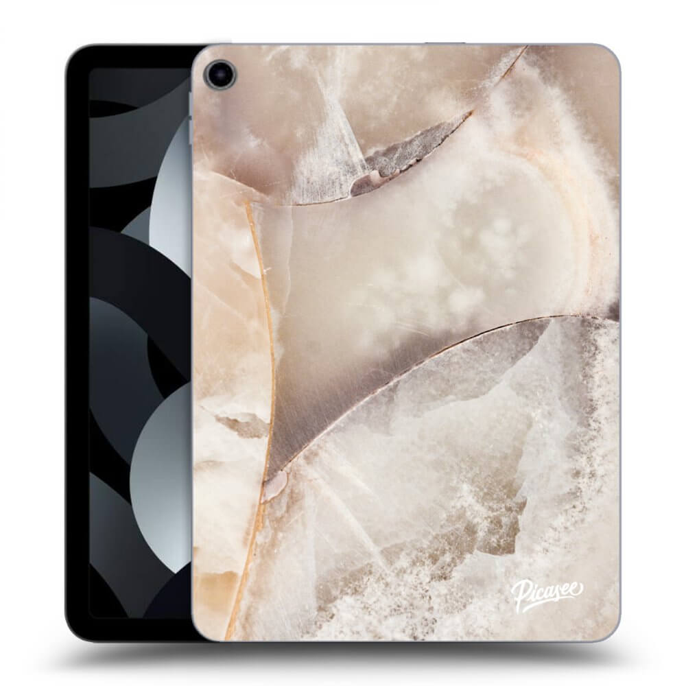 Husă Neagră Din Silicon Pentru Apple IPad 10,9 2022 (10.generace) - Cream Marble